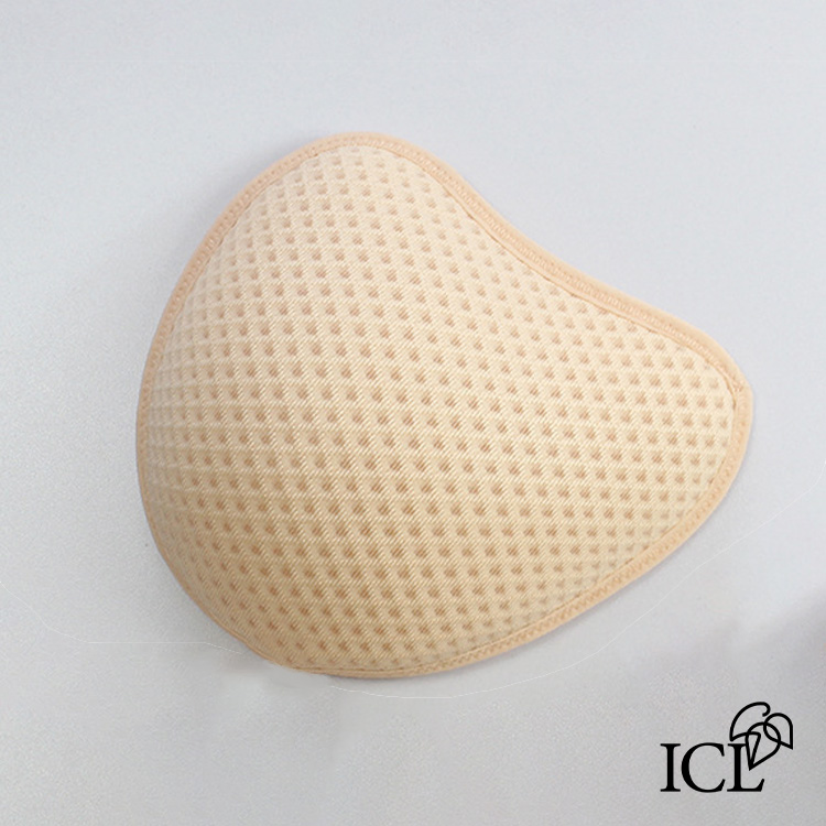 【送料無料】 乳がん用 シリコンビーズ 乳房パッド ショート 8サイズ 右胸用 左胸用 胸パット No.25001B