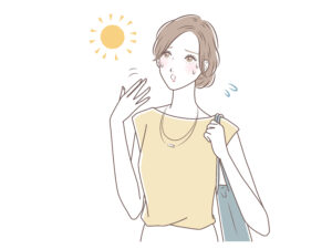 暑さでシリコンパッドが蒸れる