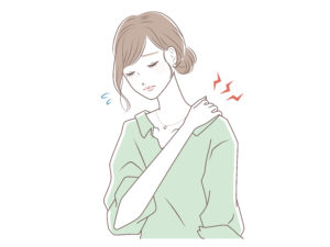 パッドが重すぎて肩が痛い