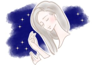 乳がん後、睡眠中の違和感を緩和し、よく眠る女性