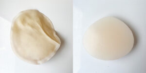 乳がん術後にどちらを選ぶ？エピテーゼとパッドは肌面の形も違う。比較